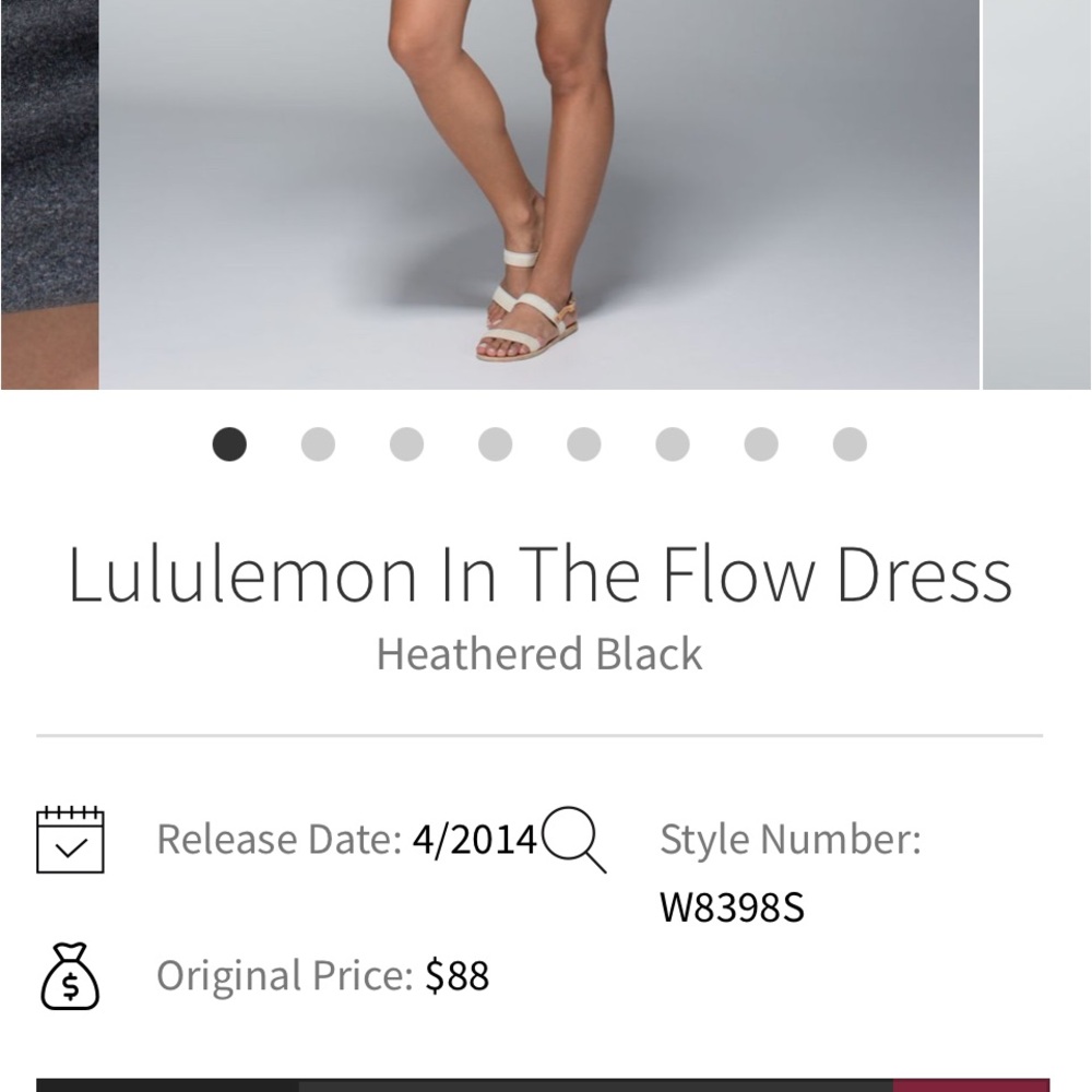 Lululemon In The Flow Ruched Dress - Picture 10 of 12